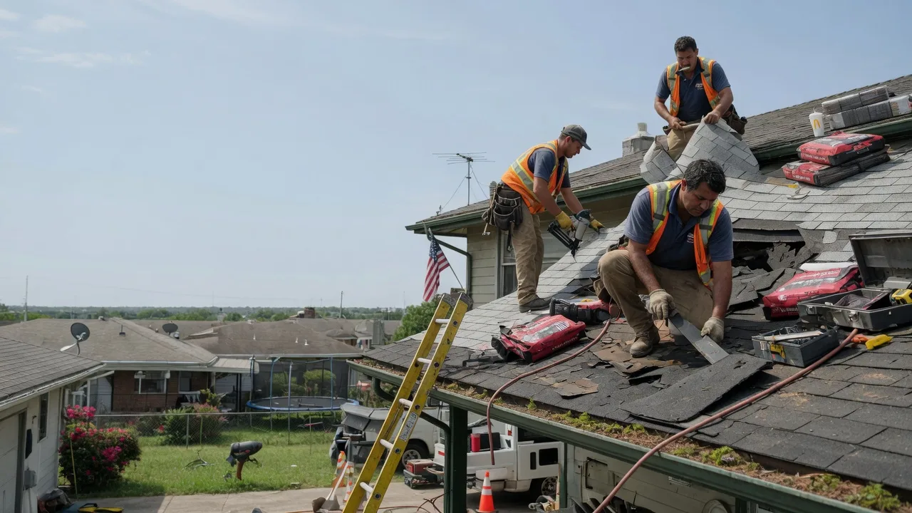 Roof Repair in Millsap, TX near me